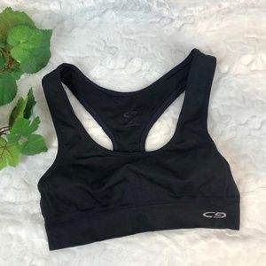 🍃 Girls Champion Athletic Bra ~ Black XS